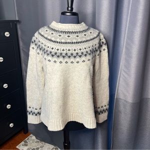 L.L. Bean Chunky Knit Vintage Sweater
